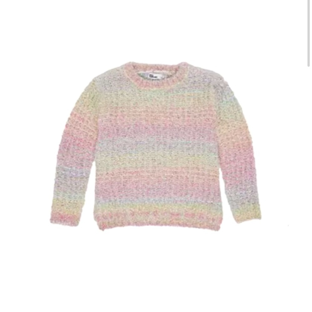 NWT Toddler Rainbow Sparkle Sweater